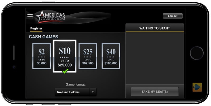 America's Cardroom Mobile Poker America's Cardroom Mobile Poker