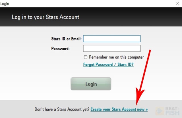 Creating a PokerStars Account