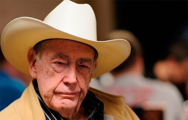 Doyle Brunson, a true poker legend and the author of two famous poker books: "Super System" and "Super System 2"