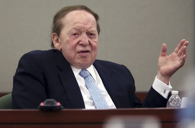 Sheldon Adelson, CEO of Las Vegas Sands and the most vocal opponent of online poker in the USA (source: washingtonpost.com)