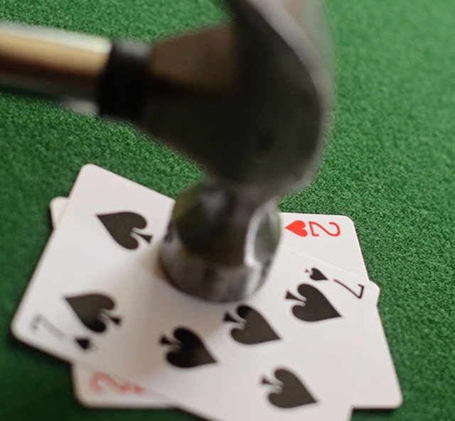 Stop worrying about bad beats. In Match Poker, luck plays rather insignificant role