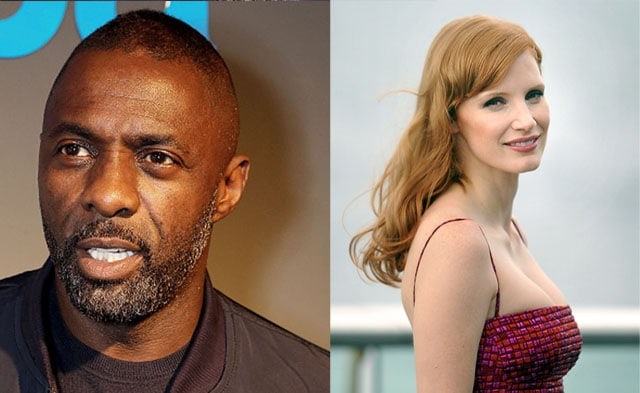 Jessica Chastain and Idris Elba will be co-starring in the upcoming poker movie called "Molly's Game"