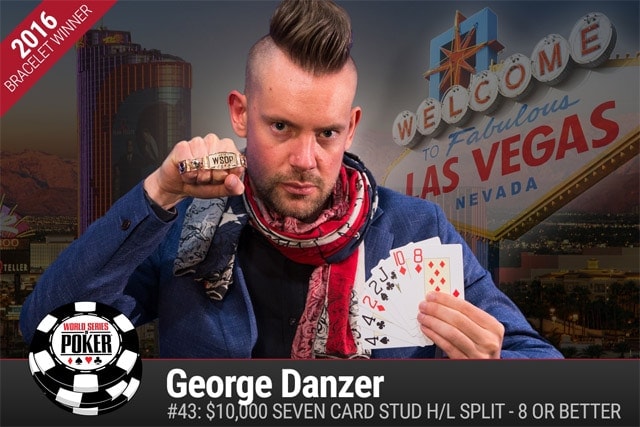 George Danzer takes another WSOP bracelet to Germany, after taking down the $10k Stud Hi-Lo Championship