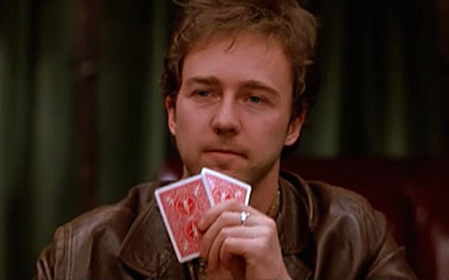 Could Ed Norton offer answers to some of the frequently asked questions about Rounders? It cost only $120k to find out...