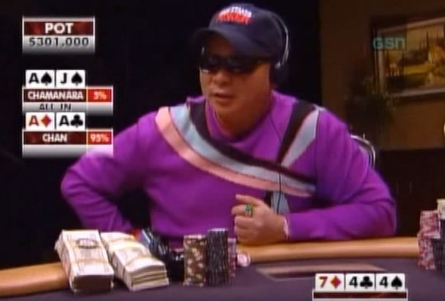 history of televised poker