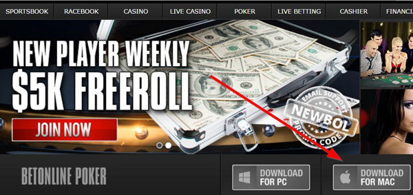 Betonline poker download for ipad