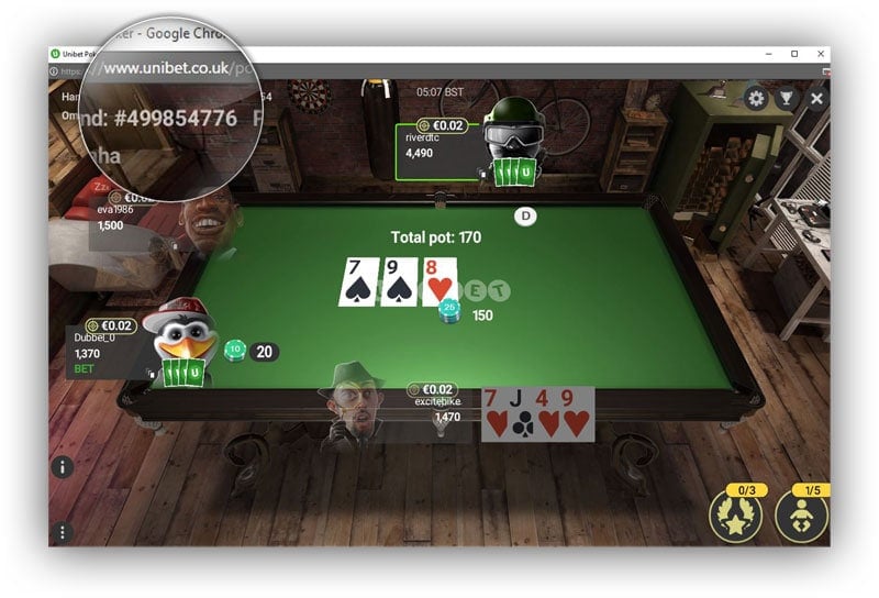 Omaha at Unibet Poker