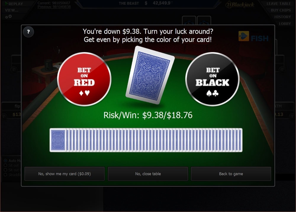 Black Chip Poker Tables