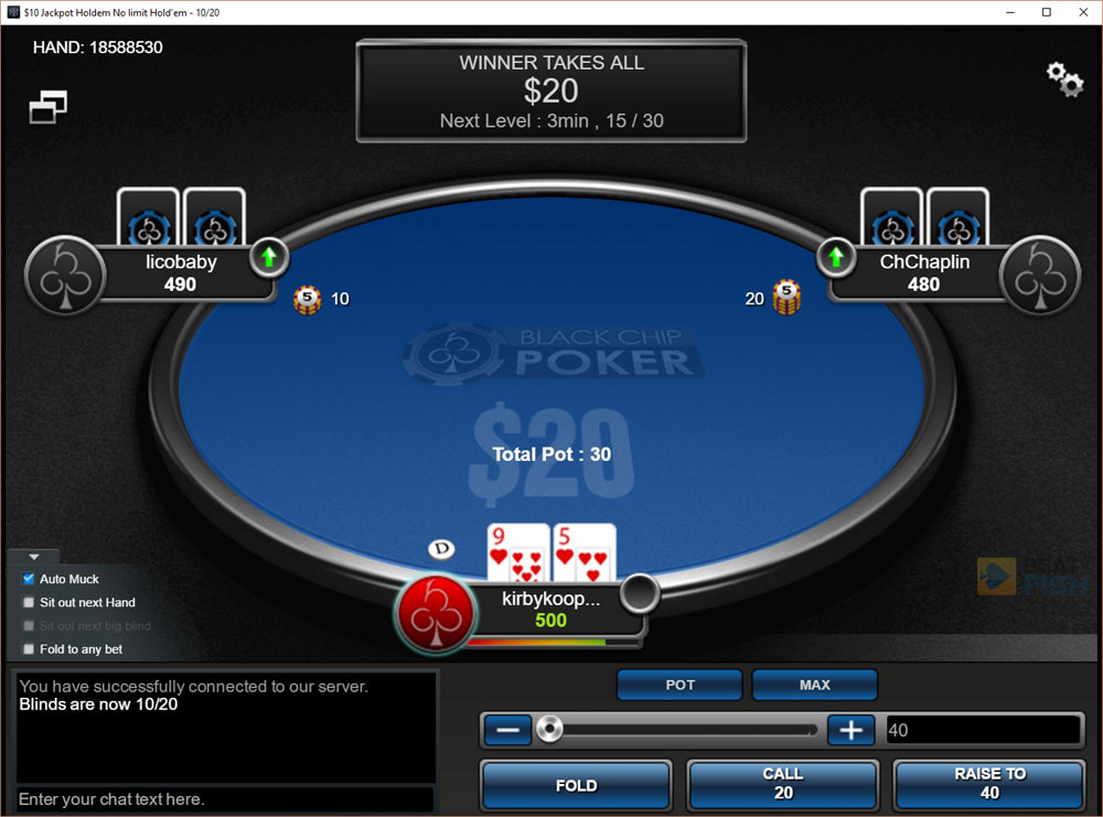 Black Chip Poker USA Players