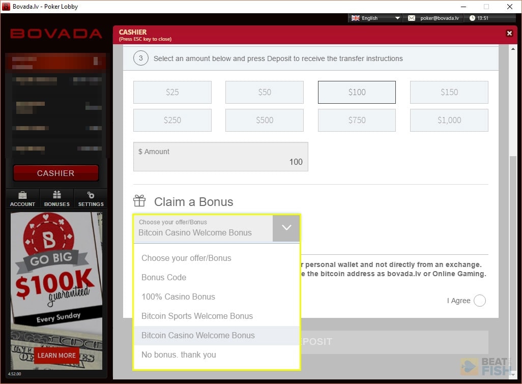 Bovada Poker Deposit Bonus