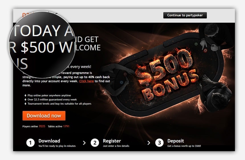 True poker deposit bonus