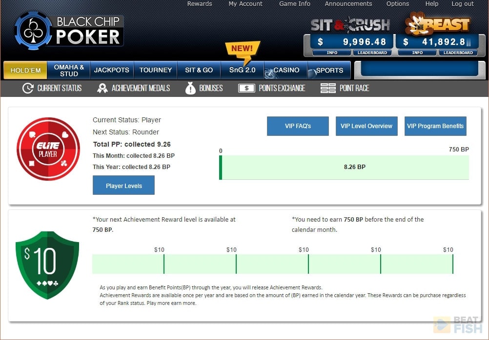 Promos at Black Chip Poker