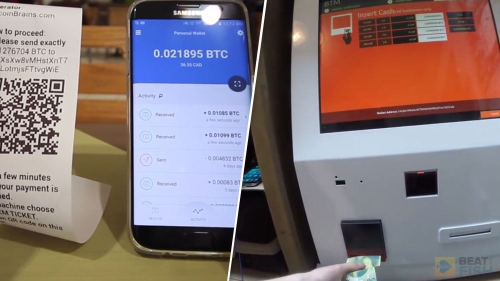 Using a Bitcoin ATM