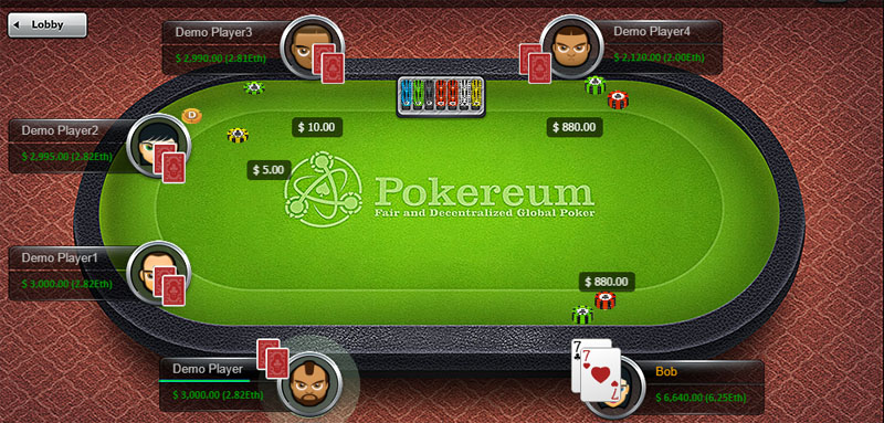 Ethereum poker online