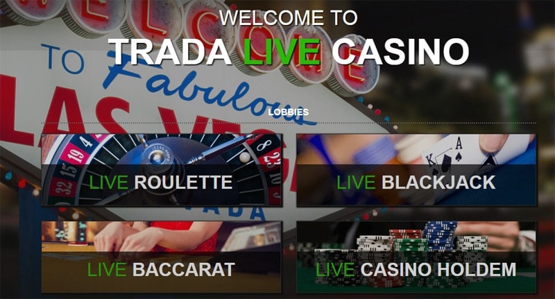 Trada Casino Live Dealers Trada Casino Live Dealers