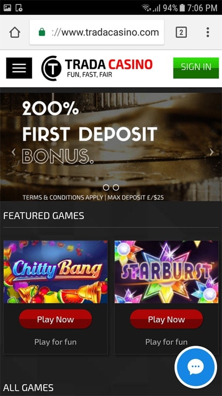 Trada Casino Mobile Trada Casino Mobile