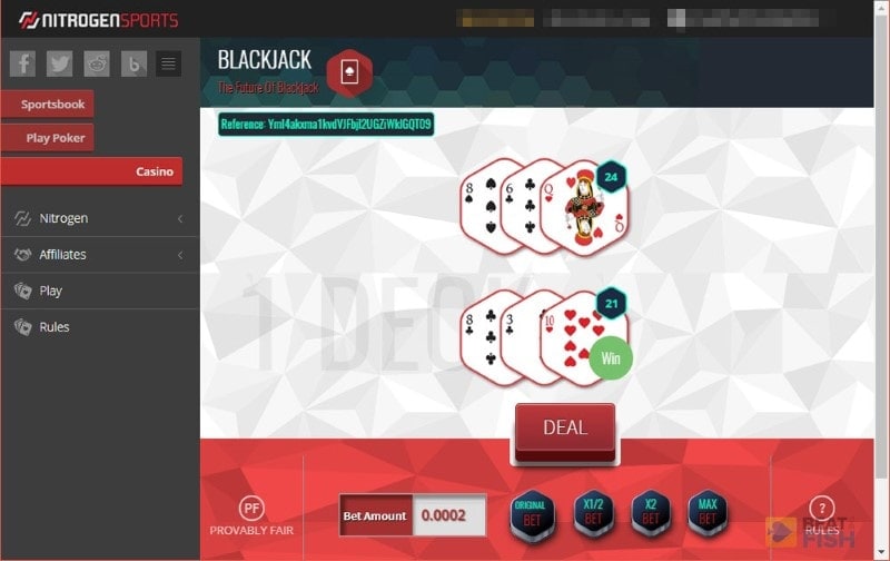 Nitrogen Casino Blackjack Betting Nitrogen Casino Blackjack Betting