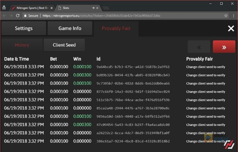 Nitrogen Sports Provably Fair Nitrogen Sports Provably Fair
