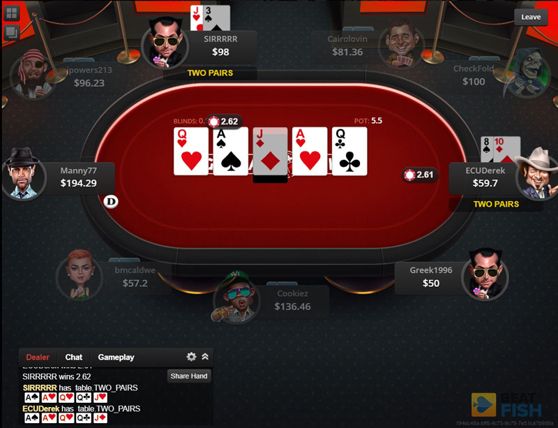 No-Limit Hold'em at Global Poker No-Limit Hold'em at Global Poker