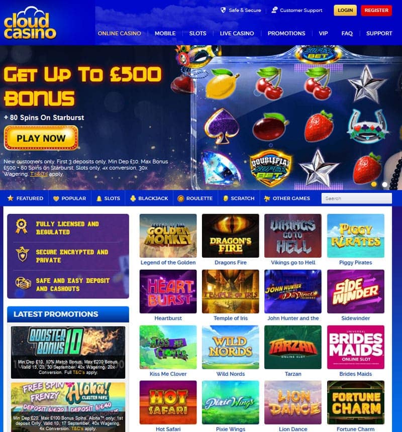 Cloud Casino Bonus Cloud Casino Bonus
