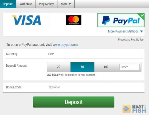 Casino Sites With Paypal