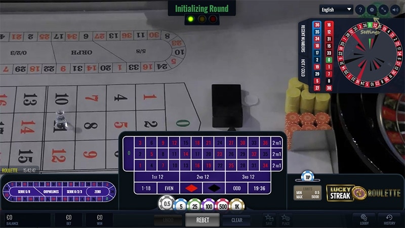 Live Dealer Roulette at Unique Casino Live Dealer Roulette at Unique Casino