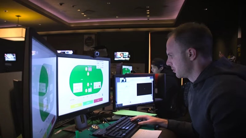 Jason Les vs Libratus poker AI Jason Les vs Libratus poker AI