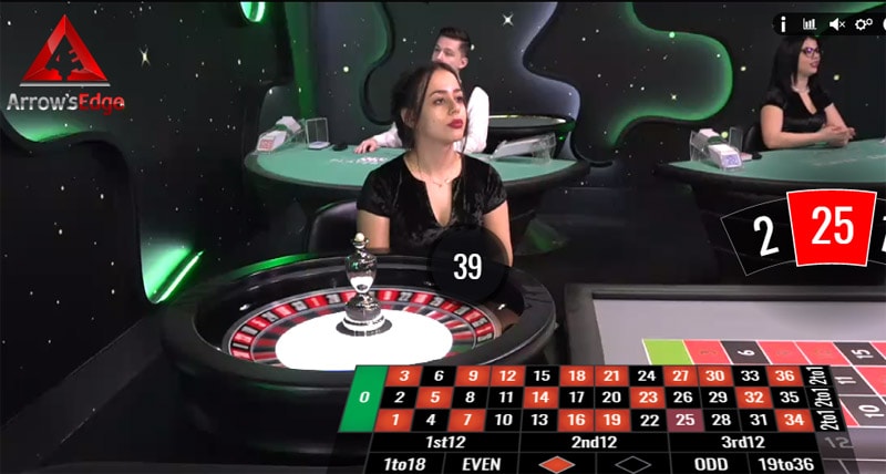 Live Dealer Roulette at Drake Casino