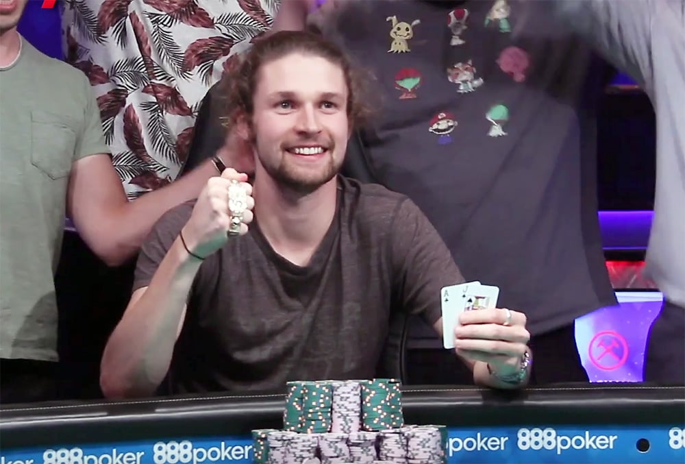 Ben Heath WSOP 2019 $50K High Roller Winner