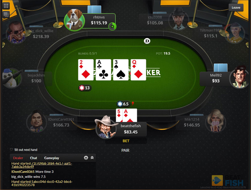 Global Poker Soft Players