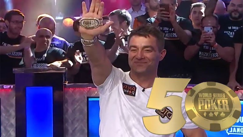 Hossein Ensan WSOP Main Event 2019 Winner