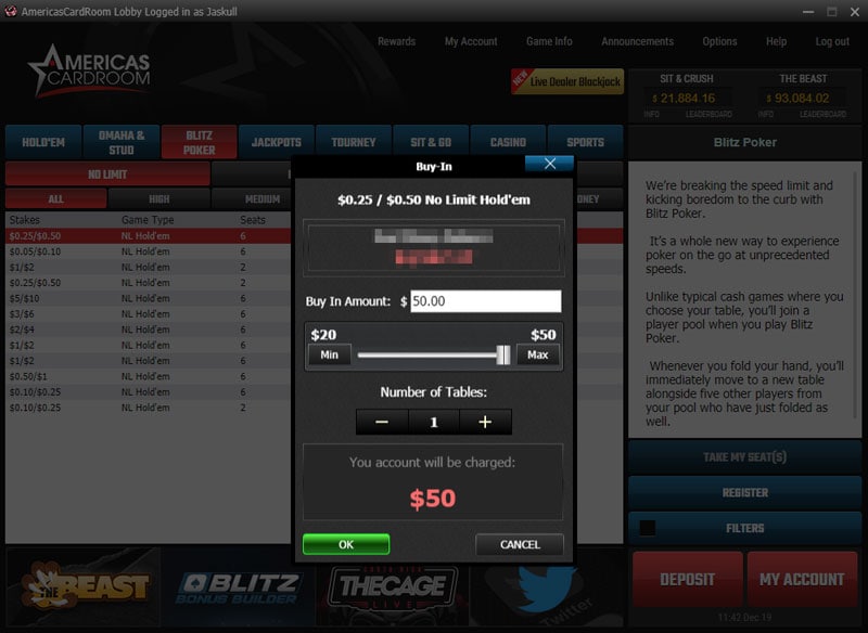 ACR Blitz Poker ACR Blitz Poker