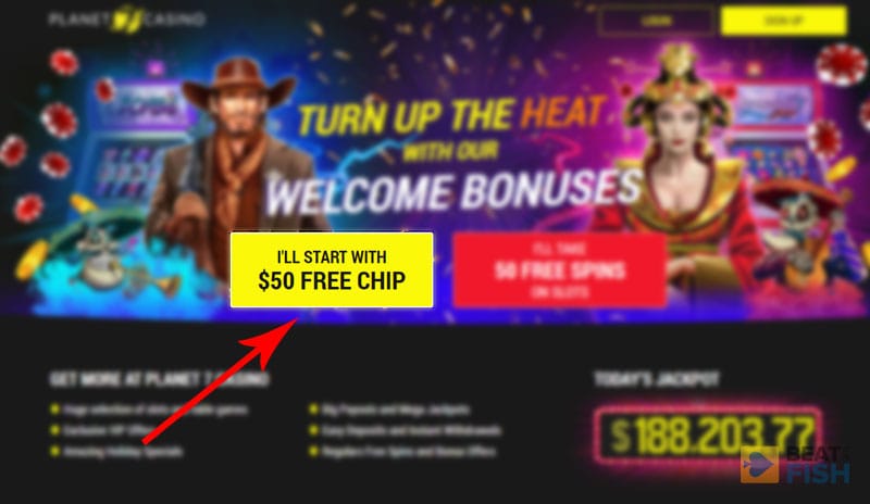 Planet 7 Casino No Deposit Bonus