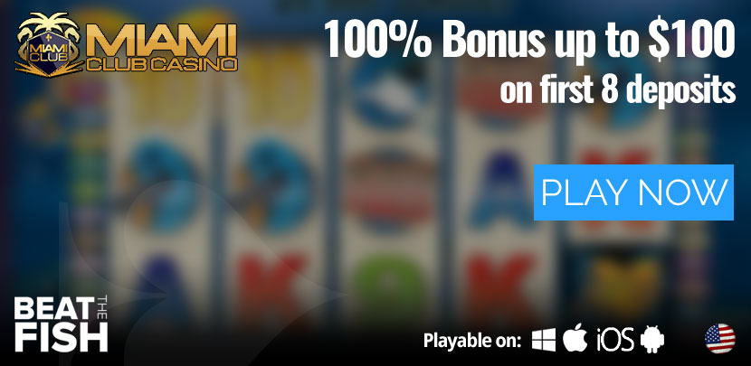 Play Now at Miami Club Casino