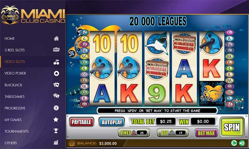 miami club casino slots gameplay