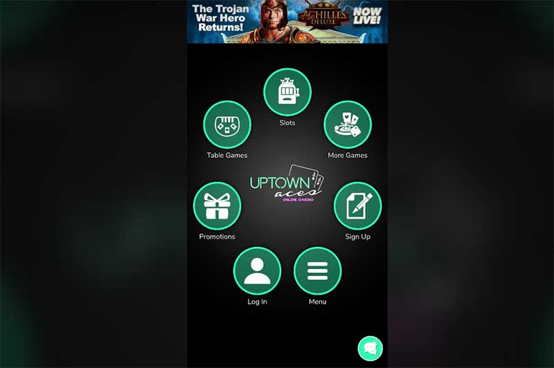 mobile software at uptown casinos