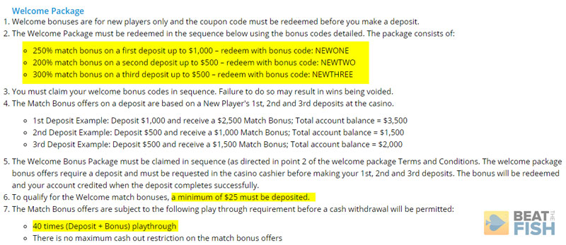 Diamond Reels Bonus Terms and Rollover