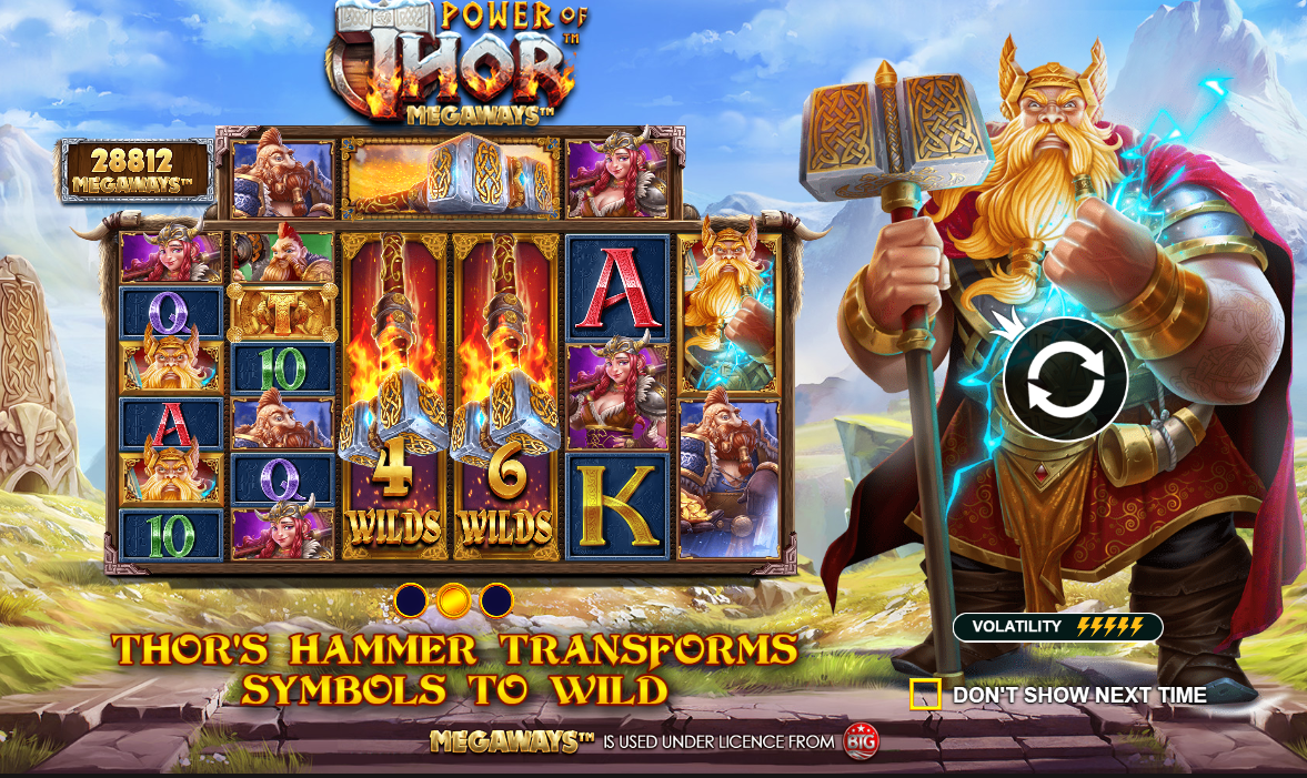 Pragmatic Play Releases Power of Thor Megaways - Beat The Fish
