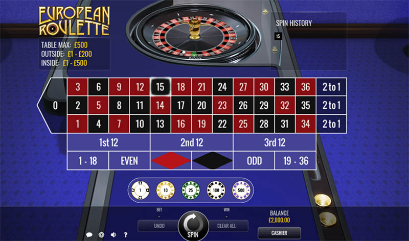 Slots Capital roulette