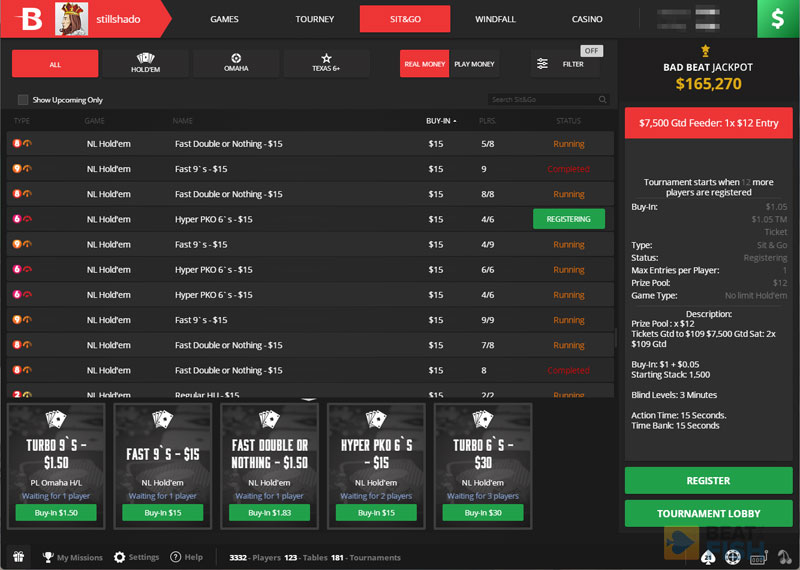 BetOnline Poker Tournament Schedule BetOnline Poker Tournament Schedule