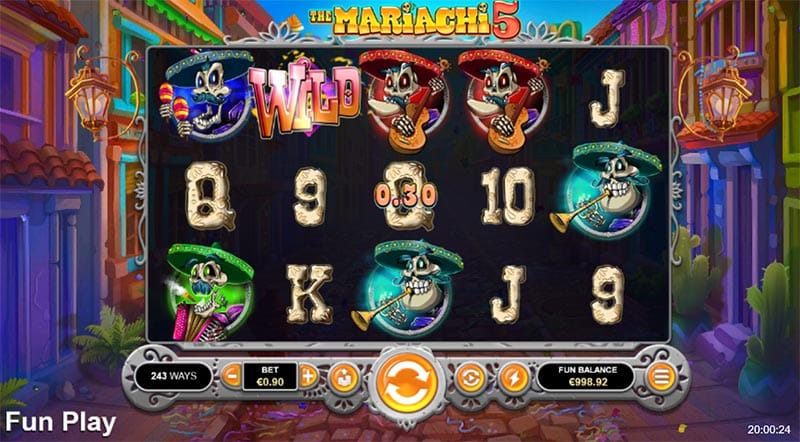 The Mariachi Five free slot