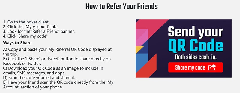 Americas Cardroom Refer-a-Friend