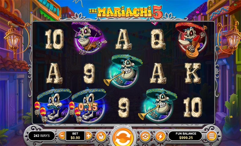 Mariachi 5 Free Spins