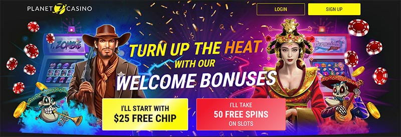 planet 7 free spins