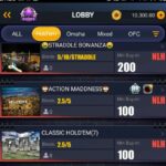 PokerBros Poker Games Lobby