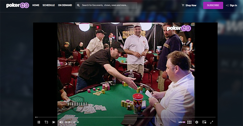 PokerGO Poker TV Programming