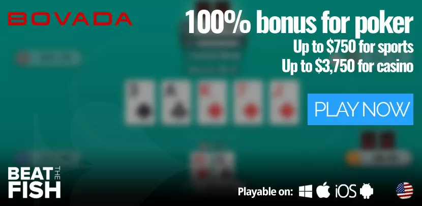 Play Now at Bovada Poker