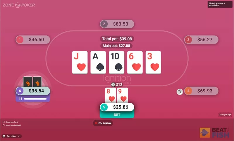 ignition poker software cash tables