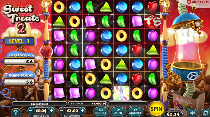 Sweet Treats Slot Nucleus Gaming