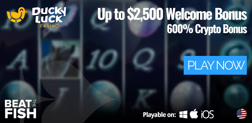 Play Now at DuckyLuck Casino